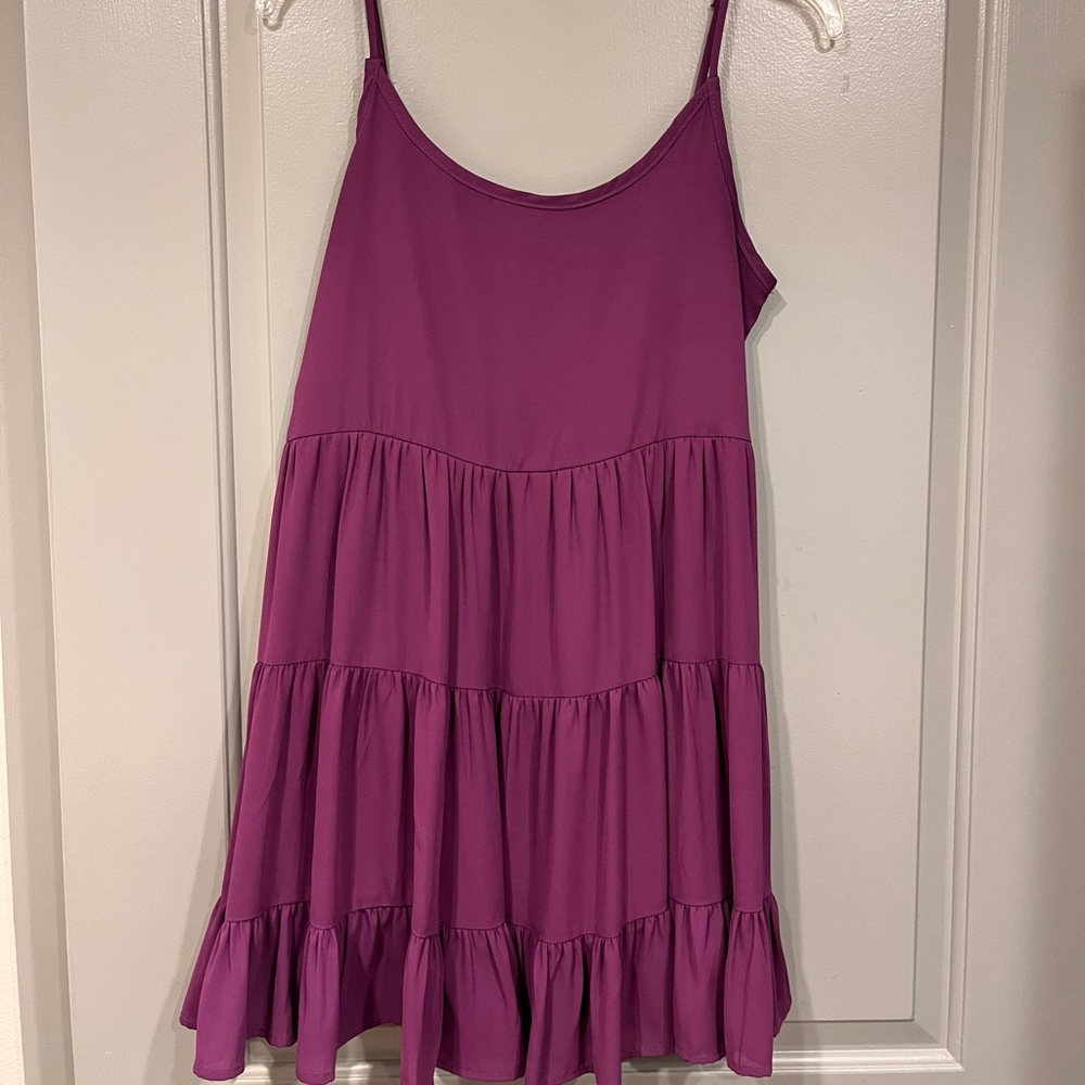 Purple boutique dress